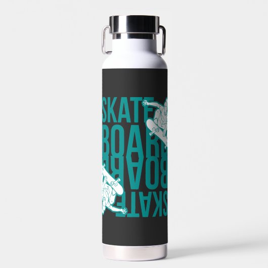skateboard  waterfles (Voorkant)