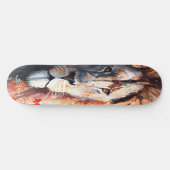 skateboard Waterverf Lion King (Horizontaal)