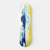 Skateboard WAVES YELLOW SUNSHINE (Voorkant)