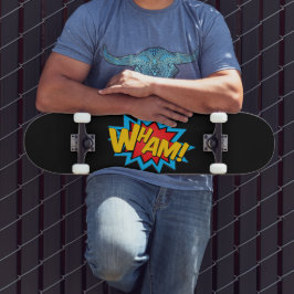 Skateboard - Wham! Black