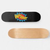 Skateboard - Wham! Black (Horizontaal)