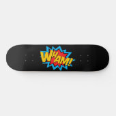 Skateboard - Wham! Black (Horizontaal)