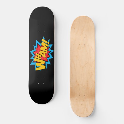 Skateboard - Wham! Black (Voorkant)