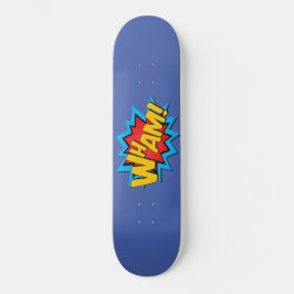 Skateboard - Wham! Gemiddeld blauw