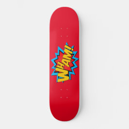 Skateboard - Wham! Heet Rood