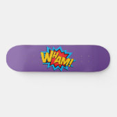 Skateboard - Wham! Paars (Horizontaal)
