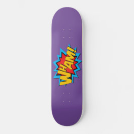 Skateboard - Wham! Paars