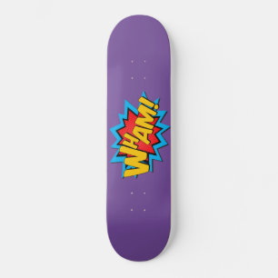 Skateboard - Wham! Paars