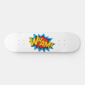 Skateboard - Wham! Wit (Horizontaal)
