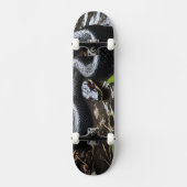 Skateboard with black anaconda (Voorkant)