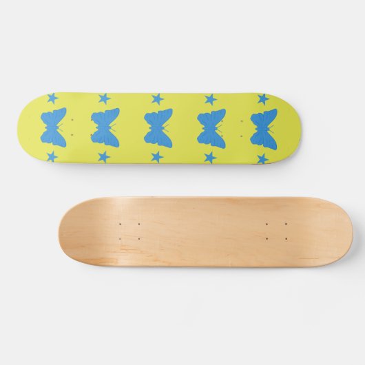 Skateboard with flag of Bady Bassitt, Brazil (Horizontaal)