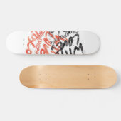 Skateboard "with Love" (Horizontaal)