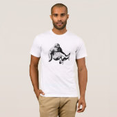 SKATEBOARD YETI T-SHIRT (Voorkant volledig)