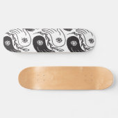Skateboard yin yang (Horizontaal)