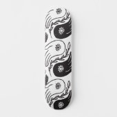 Skateboard yin yang  (Voorkant)