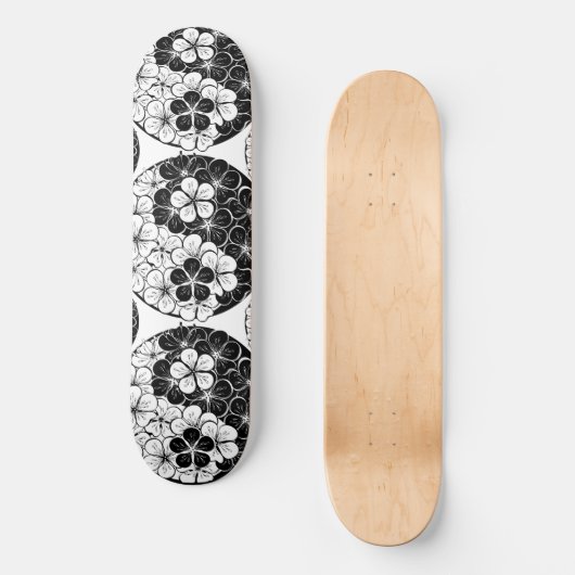 Skateboard yin yang 2 (Voorkant)