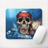 Skateboard Zee Pirate Muismat (Met muis)