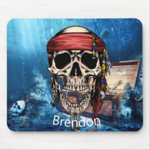 Skateboard Zee Pirate Muismat