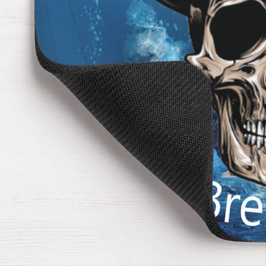 Skateboard Zee Pirate Skull Muismat (Hoek)