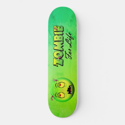 Skateboard Zombiemoji (Voorkant)