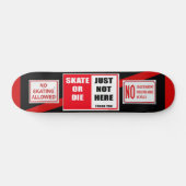 Skateboard zonder Schaats (Horizontaal)