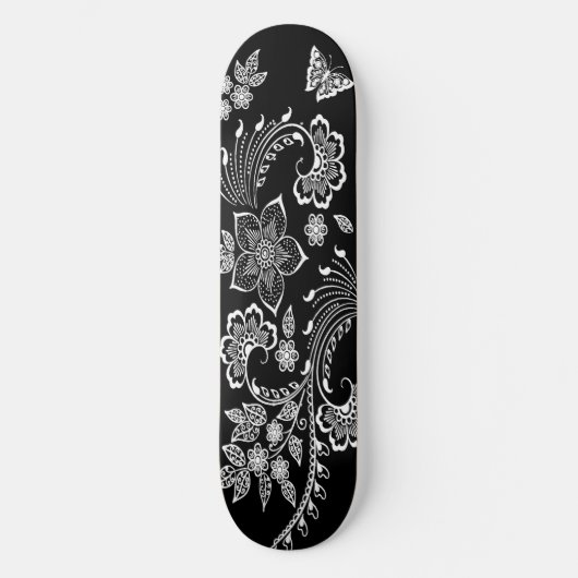 Skateboarddek "Paisley Vlinder" Persoonlijk Skateboard (Voorkant)