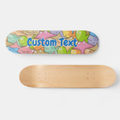 Skateboarddek voor cartoon van de visserij persoonlijk skateboard (Horizontaal)