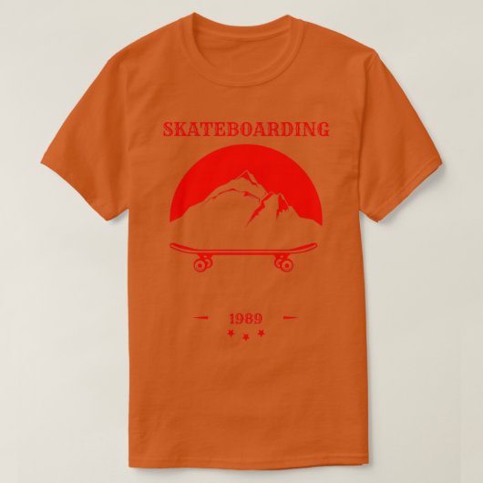 Skateboarden 42 t-shirt (Design voorkant)