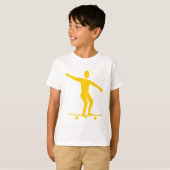 Skateboarden - Amber T-shirt (Voorkant volledig)