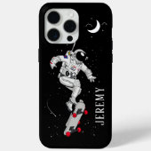 Skateboarden Astronaut Case-Mate iPhone Case (Achterkant)