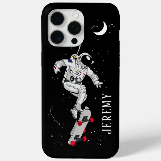 Skateboarden Astronaut Case-Mate iPhone Case (Achterkant)
