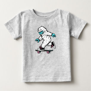 Skateboarden Bigfoot Sasquatch Wild Dier