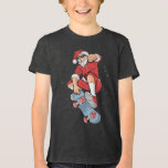 Skateboarden Cool Santa Christmas Tri-Blend Shirt<br><div class="desc">Skateboarden Cool Santa Christmas Boy's Kinder Tri-Blend Shirt is een leuk ontwerp met een cool Santa skateboarden. Perfect voor kerstcadeaus en kerstfeesten. Creëer door Evco Feestdagen www.zazzle.com/store/evcoholidays</div>