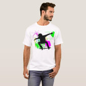 Skateboarden Extreme T-shirt (Voorkant volledig)