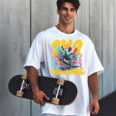 Skateboarden Free Style Graphics T-shirt