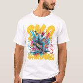 Skateboarden Free Style Graphics T-shirt (Voorkant)
