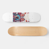 Skateboarden Furbabies Art – Rock & Roll Vibes op Persoonlijk Skateboard (Horizontaal)