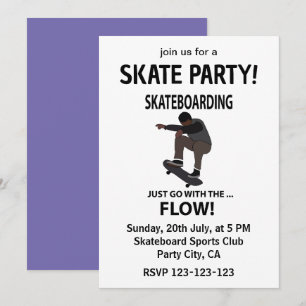 Skateboarden gaat gewoon samen met de Flow Skatebo Kaart