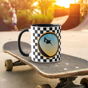 Skateboarden gecontroleerd mok