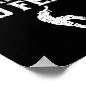 Skateboarden - Geen Angst Skateboarder Skateboarde Poster (Hoek)