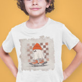 Skateboarden Ghost Retro Grunge Tri-Blend Shirt