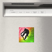 Skateboarden in een Psychedelic Cyclone Magneet (Insitu (Vaatwasser))