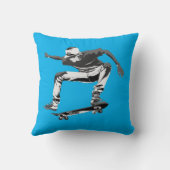 Skateboarden is mijn leven - Skateboarder Kussen (Achterkant)