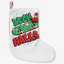 Skateboarden kerstskateboard Decaan the Halls