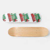 Skateboarden kerstskateboard Decaan the Halls Persoonlijk Skateboard (Horizontaal)