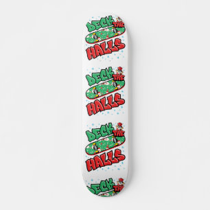 Skateboarden kerstskateboard Decaan the Halls Persoonlijk Skateboard