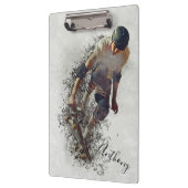 Skateboarden Klembord (Links)