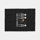  skateboarden kunstwerk illustratie tshirt fleece deken (Voorkant (Horizontaal))