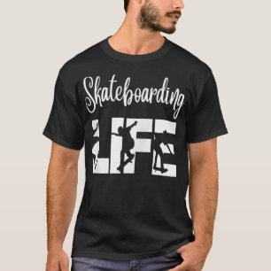 Skateboarden met Fun Pro Skateboardleven Gift for T-shirt