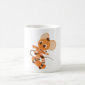 Skateboarden Mouse Coffee Mok - vet en speels (Center)